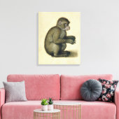Ein Affe Leinwanddruck (Insitu (Wohnzimmer))