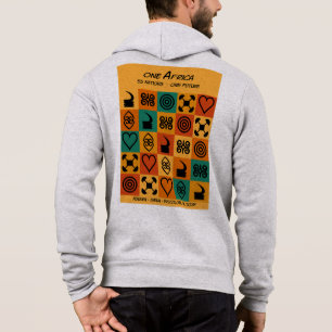 Ein Afrika – Adinkra – Ghana -  Hoodie