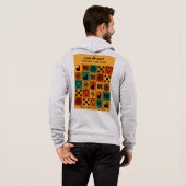 Ein Afrika – Adinkra – Ghana - Hoodie (Schwarz voll)