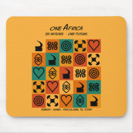 Ein Afrika – Adinkra – Ghana -  Mousepad