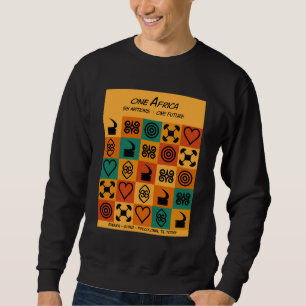 Ein Afrika – Adinkra – Ghana -  Sweatshirt