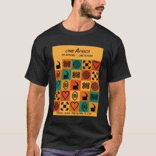 Ein Afrika – Adinkra – Ghana -  T-Shirt
