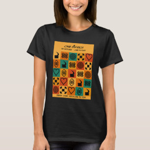 Ein Afrika – Adinkra – Ghana - T-Shirt