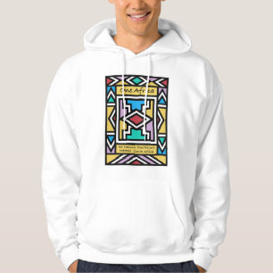 Ein Afrika – Ndebele – Südafrika & Simbabwe -  Hoodie