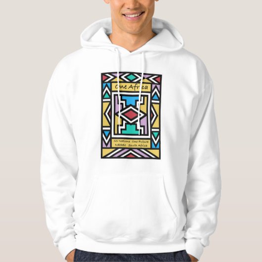 Ein Afrika – Ndebele – Südafrika & Simbabwe -  Hoodie (Vorderseite)