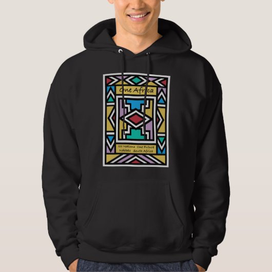 Ein Afrika – Ndebele – Südafrika & Simbabwe -  Hoodie (Vorderseite)