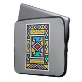 Ein Afrika – Ndebele – Südafrika & Simbabwe - Laptopschutzhülle (Vorderseite Links)