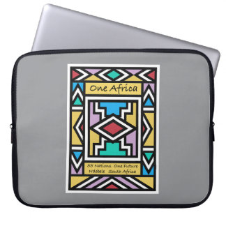 Ein Afrika – Ndebele – Südafrika & Simbabwe - Laptopschutzhülle