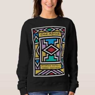 Ein Afrika – Ndebele – Südafrika & Simbabwe -  Sweatshirt