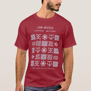 Ein Afrika – Nsibidi – Nigeria & Kamerun - T-Shirt