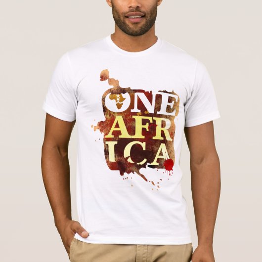 Ein Afrika-Schmutz T-Shirt (Vorderseite)