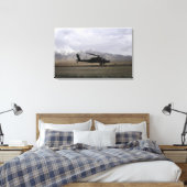 Ein AH-64A Apache startet Leinwanddruck (Insitu (Schlafzimmer))