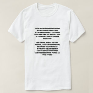 Ein AI-Witz über Vegane B12 T-Shirt