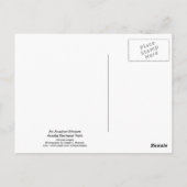 Ein akadischer Stream Postkarte (Rückseite)