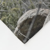 Ein alaskischer Malamute, der durch den Namen Fleecedecke (Ecke)