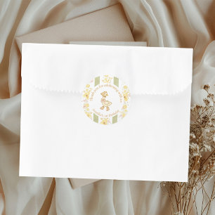 Ein Alberner Gänseaufkleber Runder Aufkleber