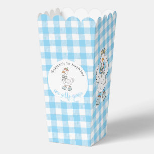 Ein Alberner Gänseblauer Geburtstag Popcorn Geschenkschachtel