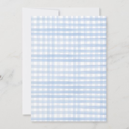 Ein Alberner Gänsefrühlingshof Party Erstgeburt Einladung (Rückseite)