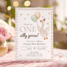 Ein Alberner Gänsefrühlingshof Party Erstgeburt