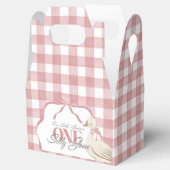 Ein Alberner Gänsehornhaubenkern Pink 1. Geburtsta Geschenkschachtel (Geöffnet)