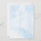 Ein Alberner Gänsehund 1. Geburtstag Dankeskarte (Rückseite)