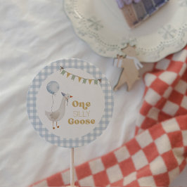 Ein Albernes Gänse Geburtstag Runder Aufkleber