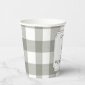 Ein Albernes Gänse-Niedliches Party des 1. Geburts Pappbecher (Rechts)