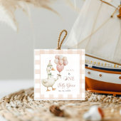 Ein Albernes Gänsebaby 1. Geburtstag Geschenkanhänger