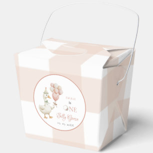 Ein Albernes Gänsebaby 1. Geburtstag Geschenkschachtel