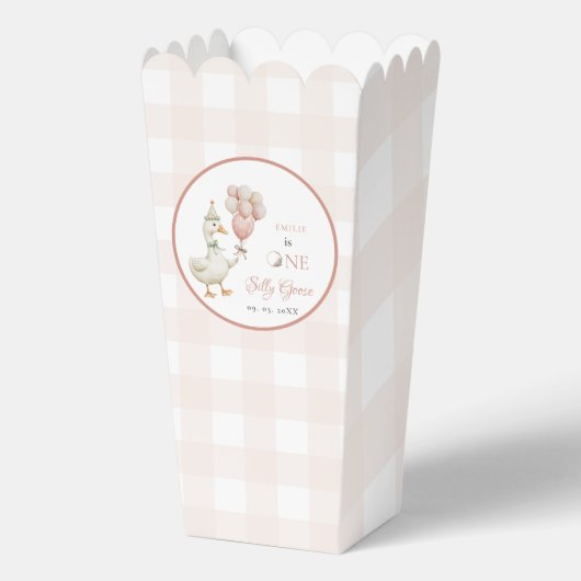 Ein Albernes Gänsebaby 1. Geburtstag Geschenkschachtel (Vorderseite)