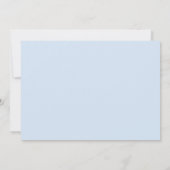 Ein Albernes Gänseblümchen 1. Geburtstag Foto Einladung (Rückseite)