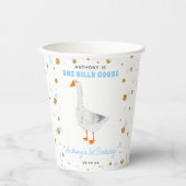 Ein Albernes Gänsejubiläum 1. Geburtstag Party Pappbecher (Vorderseite)