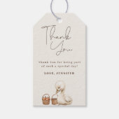 Ein Albernes Gänseneutrales Babydusche-Party Geschenkanhänger (Vorderseite)