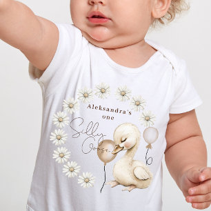 Ein Albernes Gänseneutrales Boho Baby 1. Geburtsta T-shirt