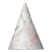 Ein Albernes Gänsepink-Bow-Mädchen zum Geburtstag Partyhütchen (Rechts)