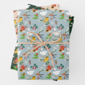 Ein Albernes Goose Bauer Garden Thema Geschenkpapier Set (Beispiel)