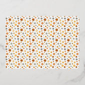 Ein Albernes Goose Foto 1. Geburtstag Party Folieneinladung (Rückseite)