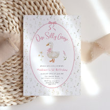 Ein Albernes Goose Vintag Elegante Girl I. Geburts