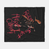 Ein Albtraum an der Elm Street | Bereit oder nicht Fleecedecke (Vorderseite (Horizontal))