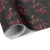 Ein Albtraum an der Elm Street | Bereit oder nicht Geschenkpapier (Rolleneckpunkt)