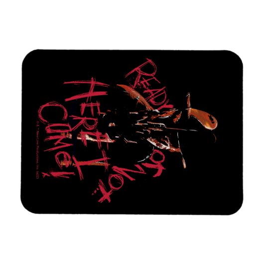 Ein Albtraum an der Elm Street | Bereit oder nicht Magnet (Horizontal)