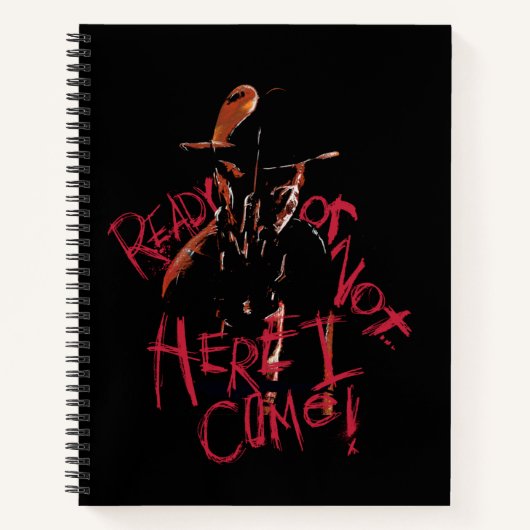 Ein Albtraum an der Elm Street | Bereit oder nicht Notizblock (Vorderseite)