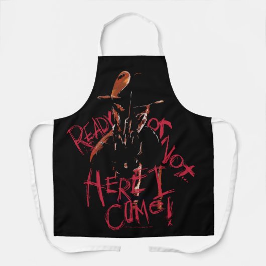 Ein Albtraum an der Elm Street | Bereit oder nicht Schürze (Vorderseite)