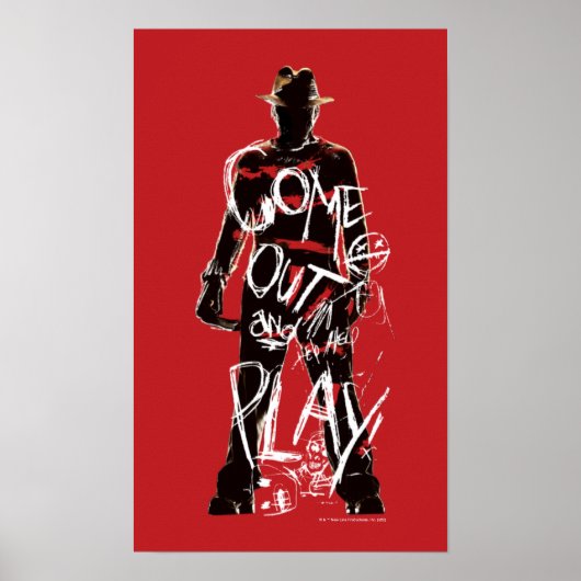 Ein Albtraum an der Elm Street | Come Out and Play Poster (Vorne)