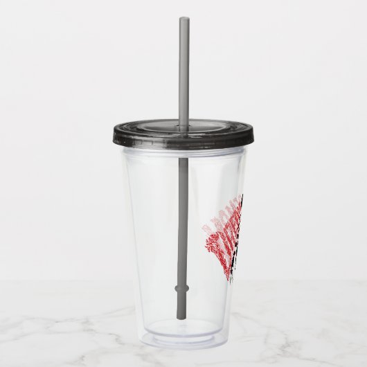 Ein Albtraum an der Elm Street | Dream Demon Fredd Acryltrinkbecher (Rechts)