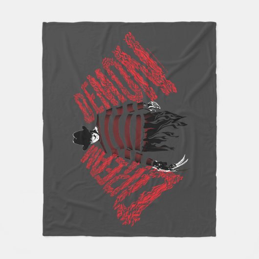 Ein Albtraum an der Elm Street | Dream Demon Fredd Fleecedecke (Vorderseite)