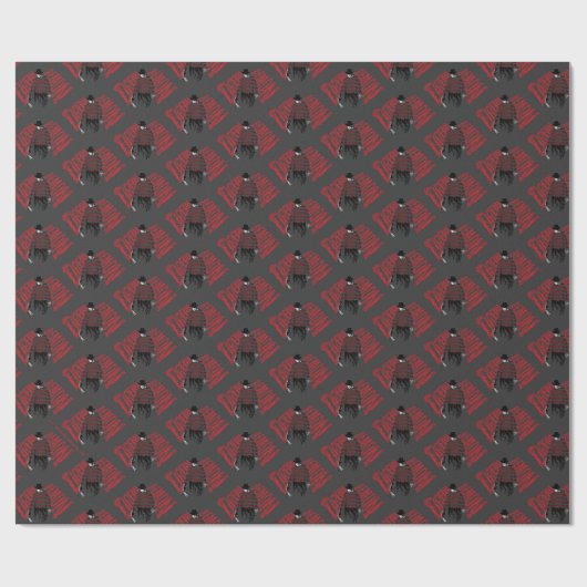 Ein Albtraum an der Elm Street | Dream Demon Fredd Geschenkpapier (Flach)