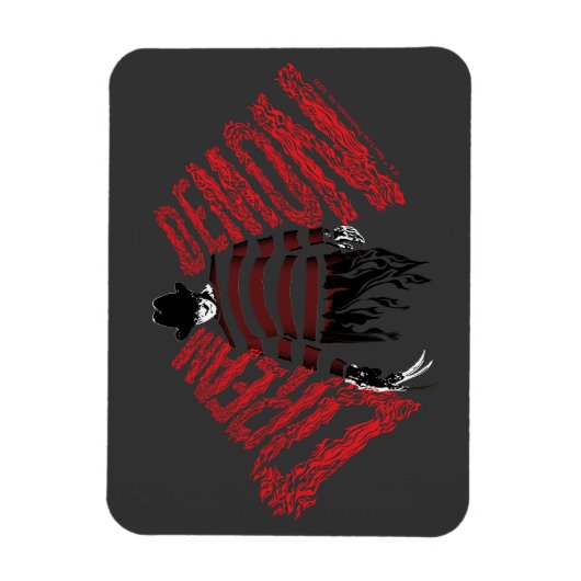 Ein Albtraum an der Elm Street | Dream Demon Fredd Magnet (Vertikal)