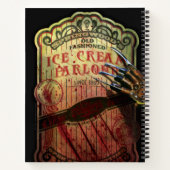 Ein Albtraum an der Elm Street | Eiscreme aus Spri Notizblock (Rückseite)