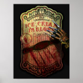 Ein Albtraum an der Elm Street | Eiscreme aus Spri Poster (Vorne)
